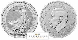 1/1 Oz Britannia Silber 2025