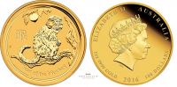 1/1 Unze Gold Australien Lunar II Affe 2016 Sonderpreis, fast ausverkauft