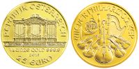 1/4 Oz Wiener Philharmoniker Gold