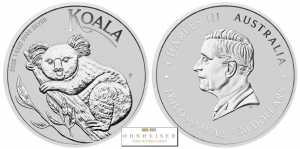 1000 g Koala Silber 2025