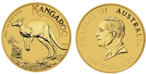 1/1 Oz Australian Kangaroo aktuell Gold