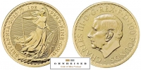 1/1 Oz Britannia Gold 2023 bzw. 2024