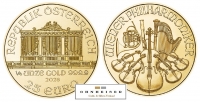 1/4 Oz Wiener Philharmoniker Gold
