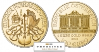 1/1 Oz  Wiener Philharmoniker Gold