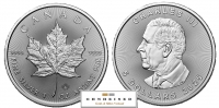 1/1 Oz Maple Leaf Feinsilberunze 2024