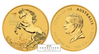 1/1 OZ Pferd 2026 Gold Australien 